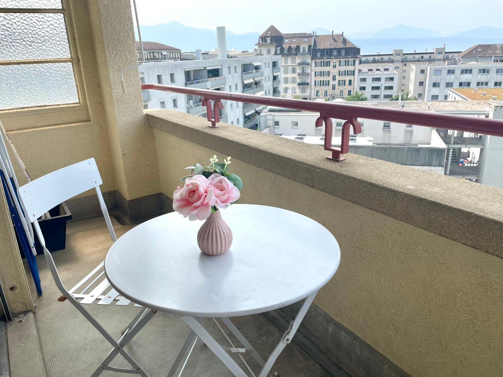 Apartamento La Proximite Du Centre Avec Vue Lausana